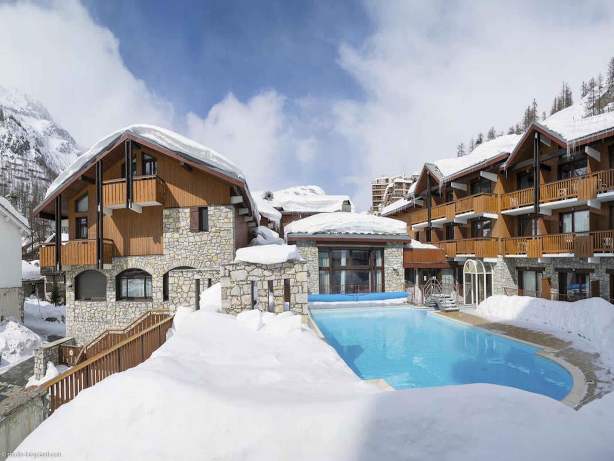 Residence & Spa Les Chalets De Solaise Val-dʼIsère Exteriör bild